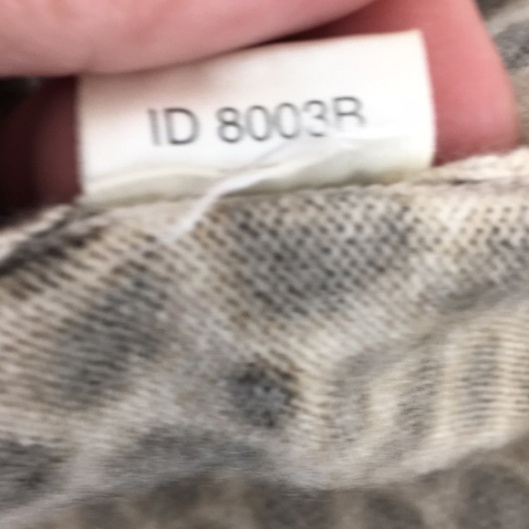 Ann Taylor Brown Animal Print Knit Cardigan Womens XS Merino Wool Sweater Angora - Picture 9 of 12